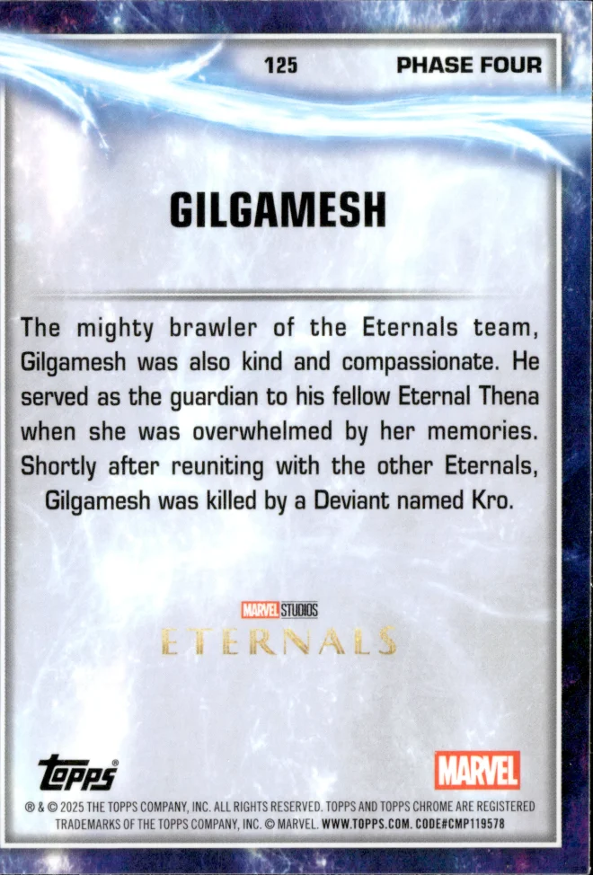 Gilgamesh card back
