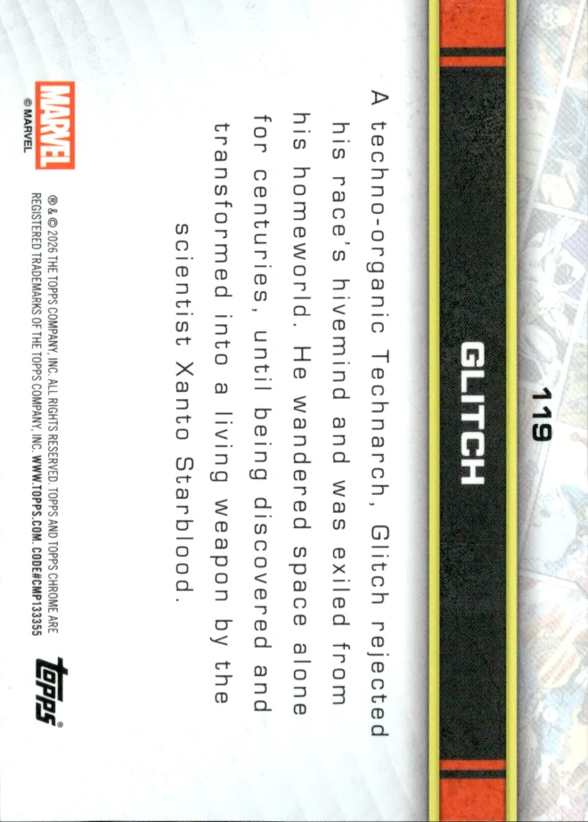 Glitch card back