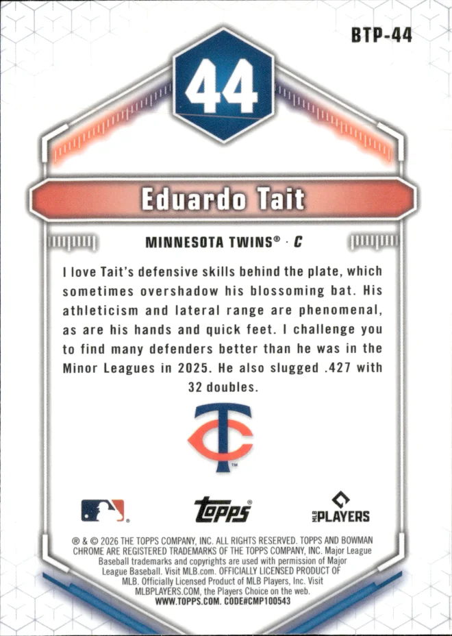 Eduardo Tait card back