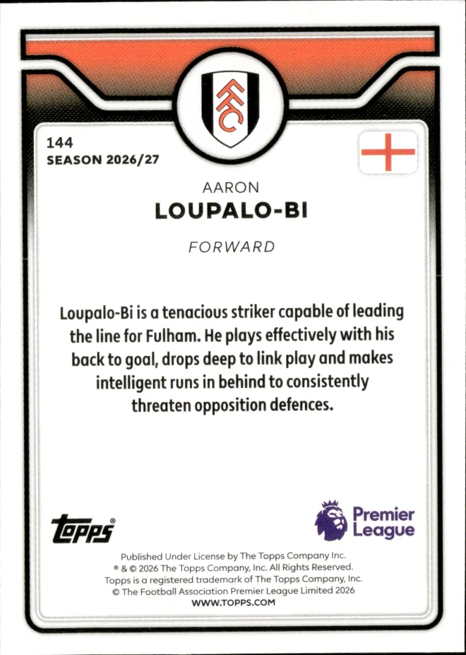 Aaron Loupalo-Bi card back