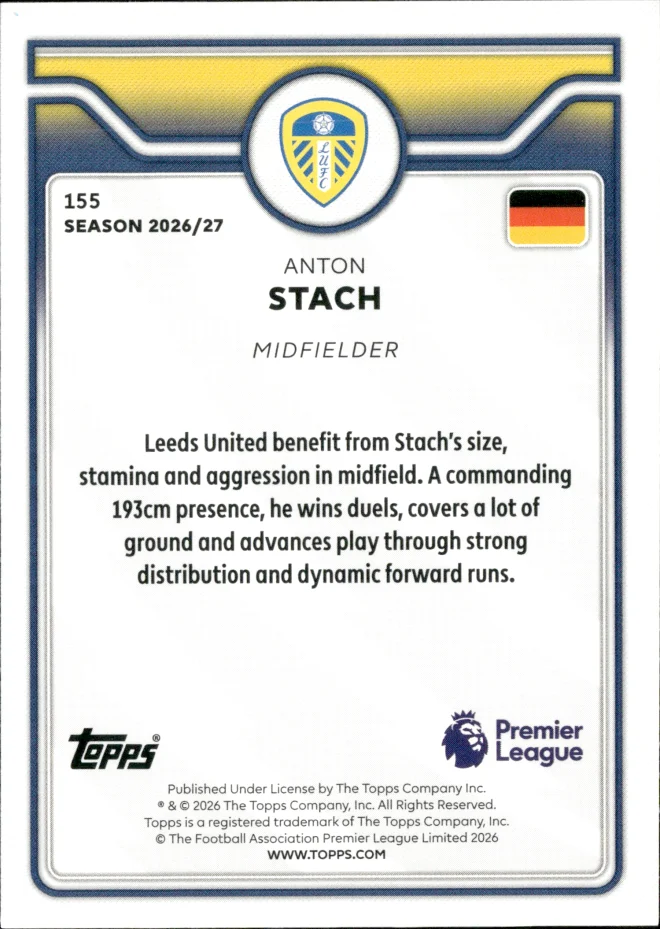Anton Stach card back