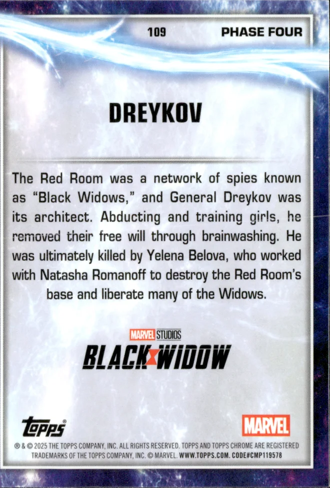 Dreykov card back
