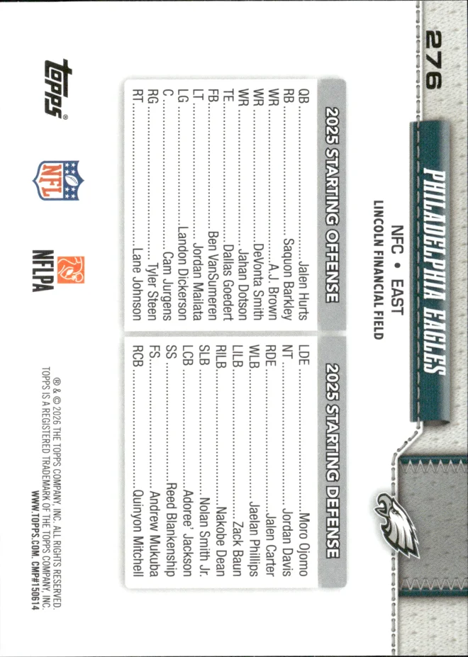 Card 100 card back