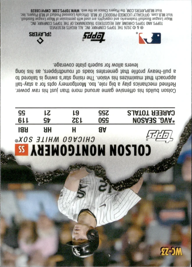 Colson Montgomery card back