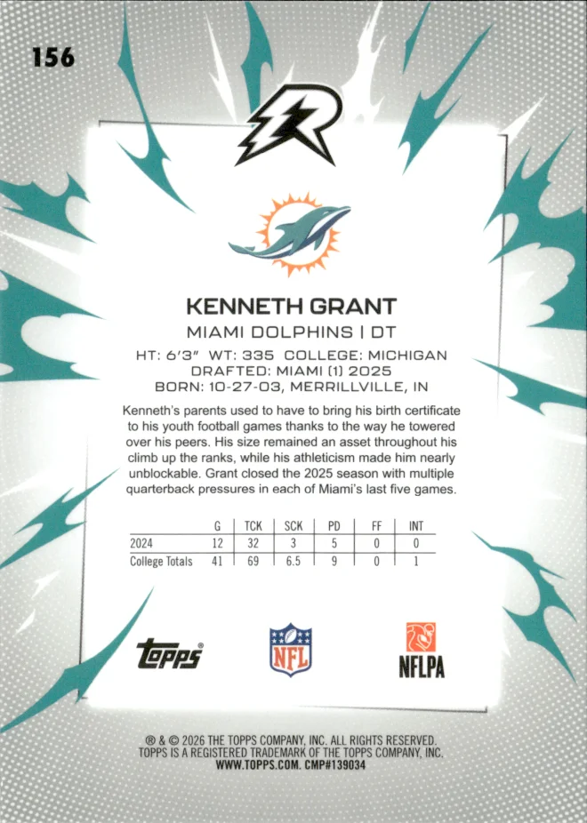 Kenneth Grant card back