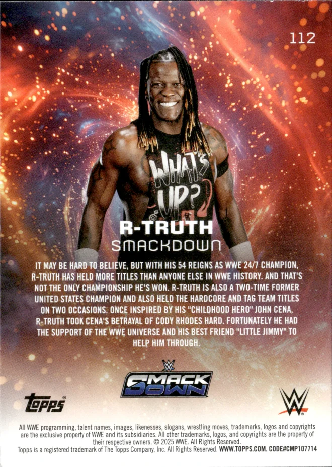 R-Truth card back