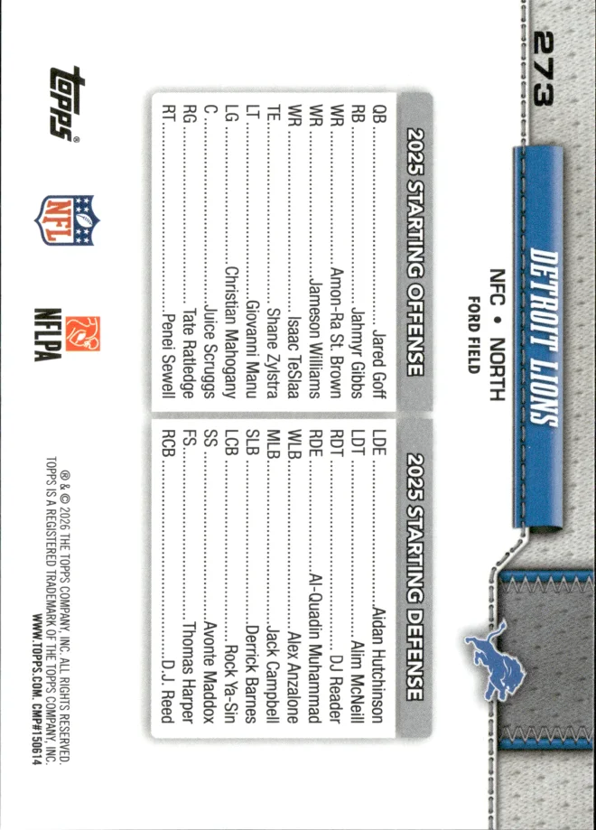 Card 5 card back