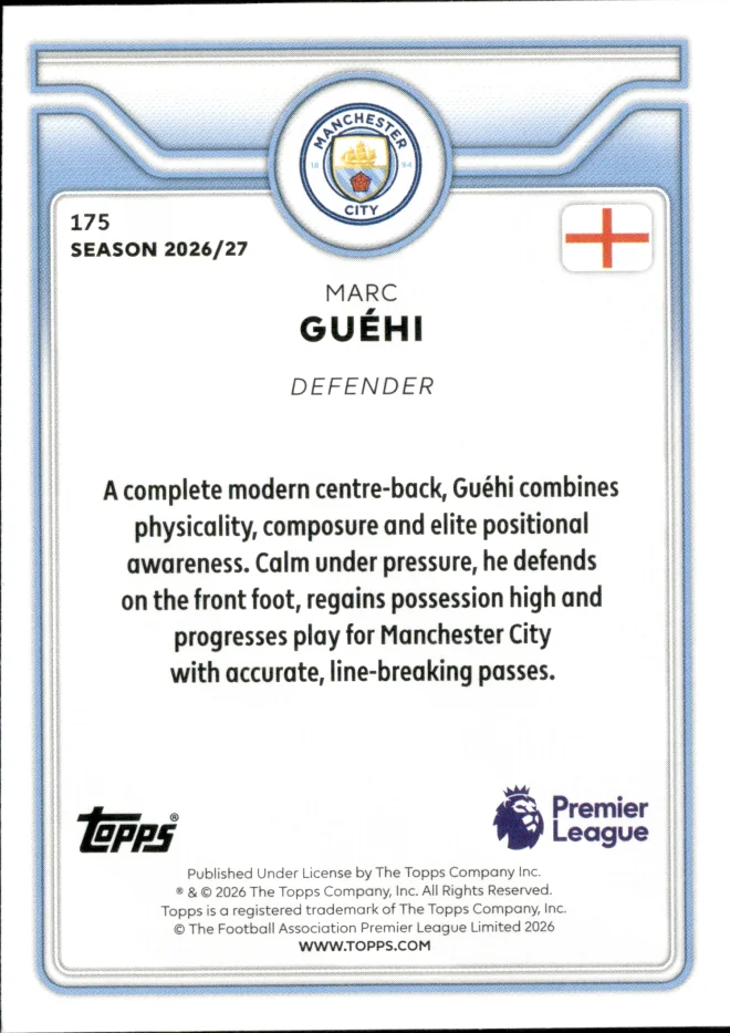 Marc Guéhi card back