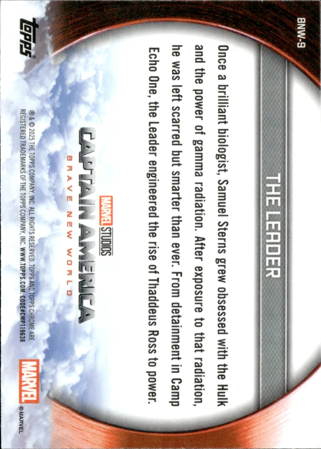 The Leader card back