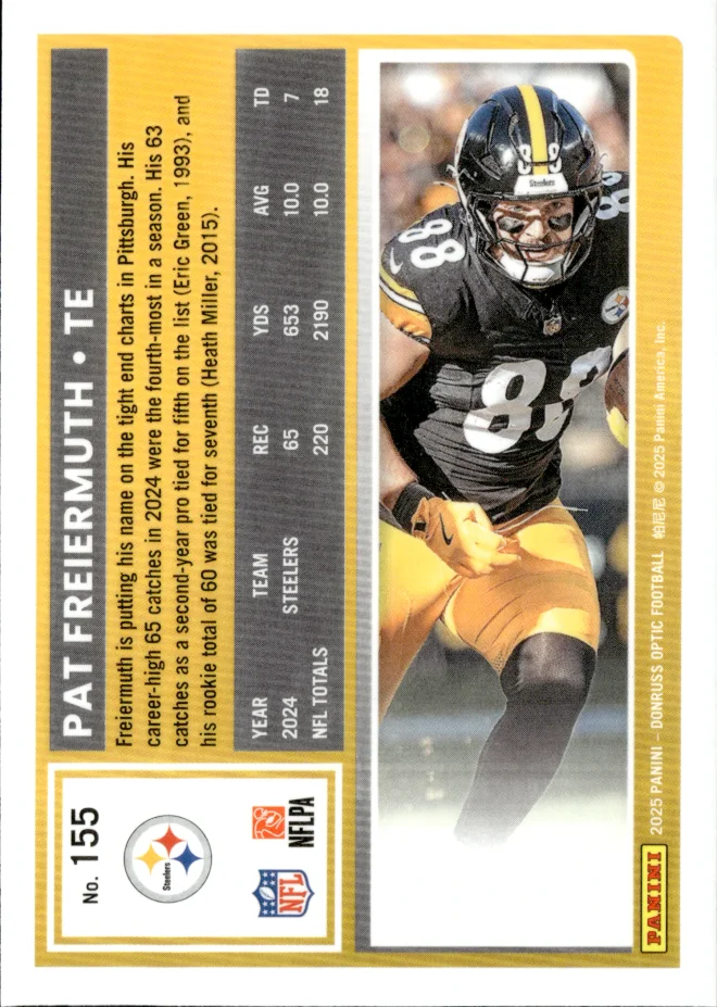 Pat Freiermuth card back