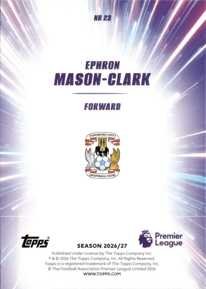 Ephron Mason-Clark card back