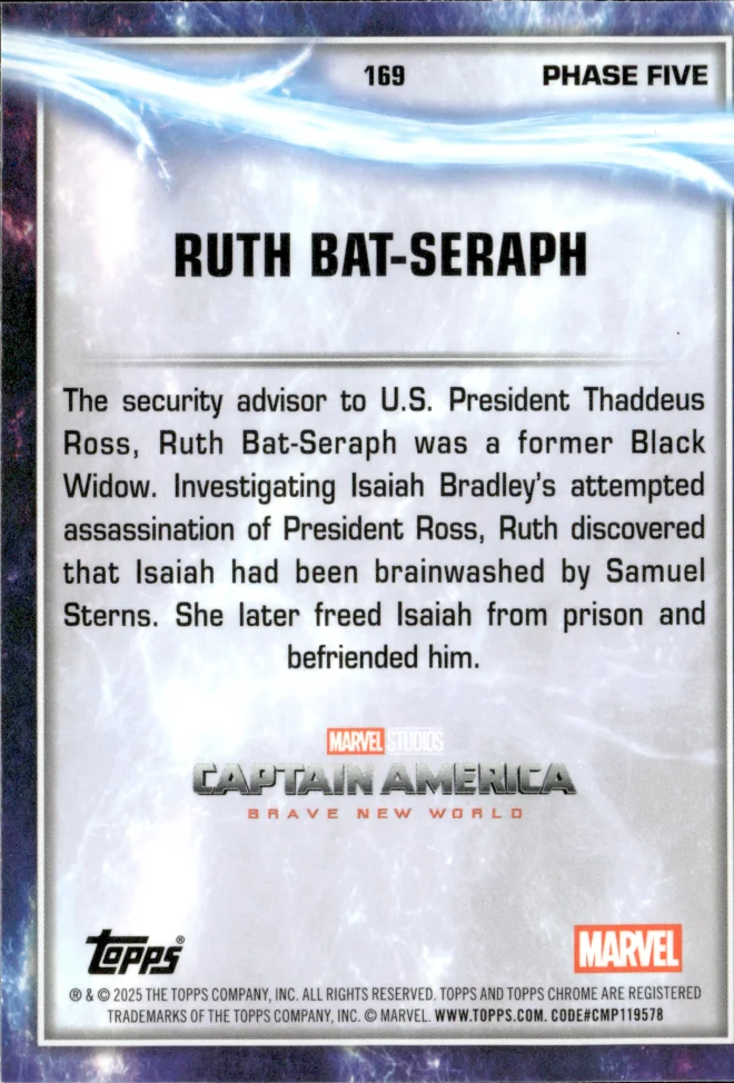 Ruth Bat-Seraph card back
