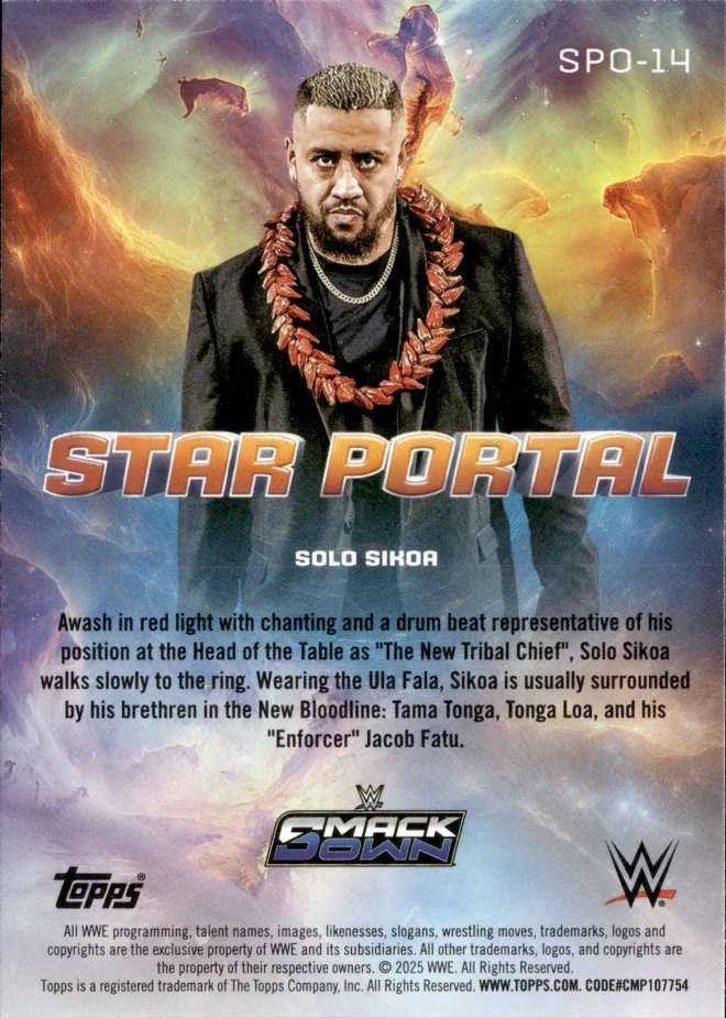Solo Sikoa card back