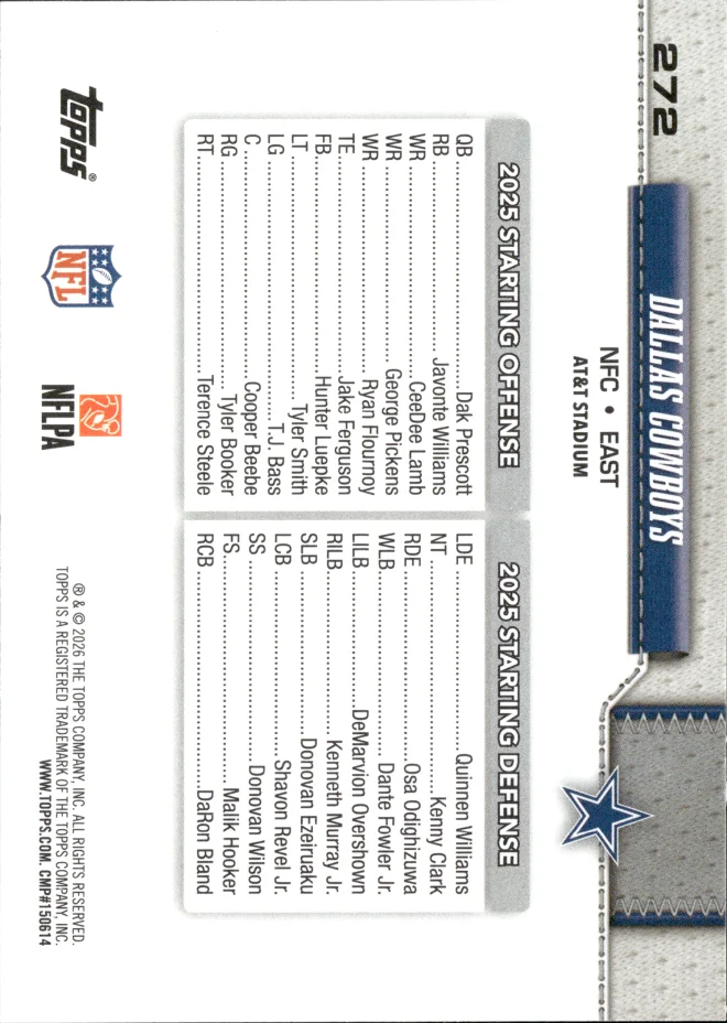 Card 10 card back