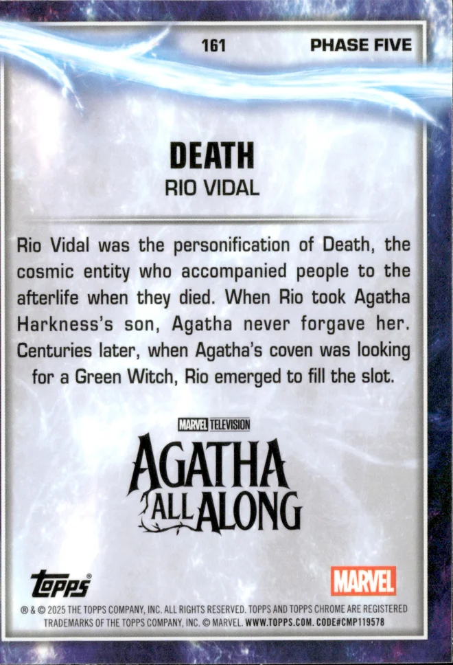 Rio Vidal card back