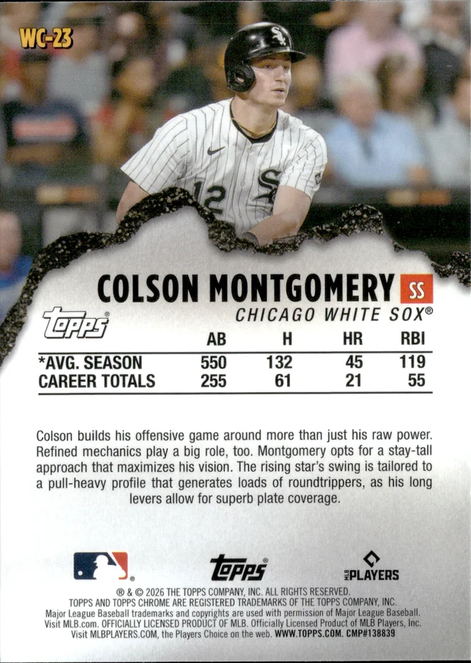 Colson Montgomery card back