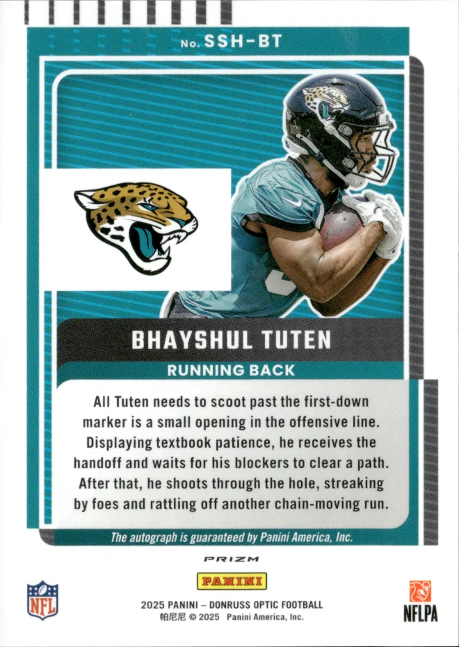 Bhayshul Tuten card back