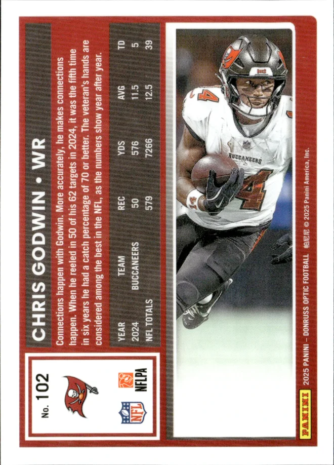 Chris Godwin card back