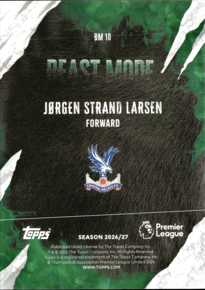 Jørgen Strand Larsen card back