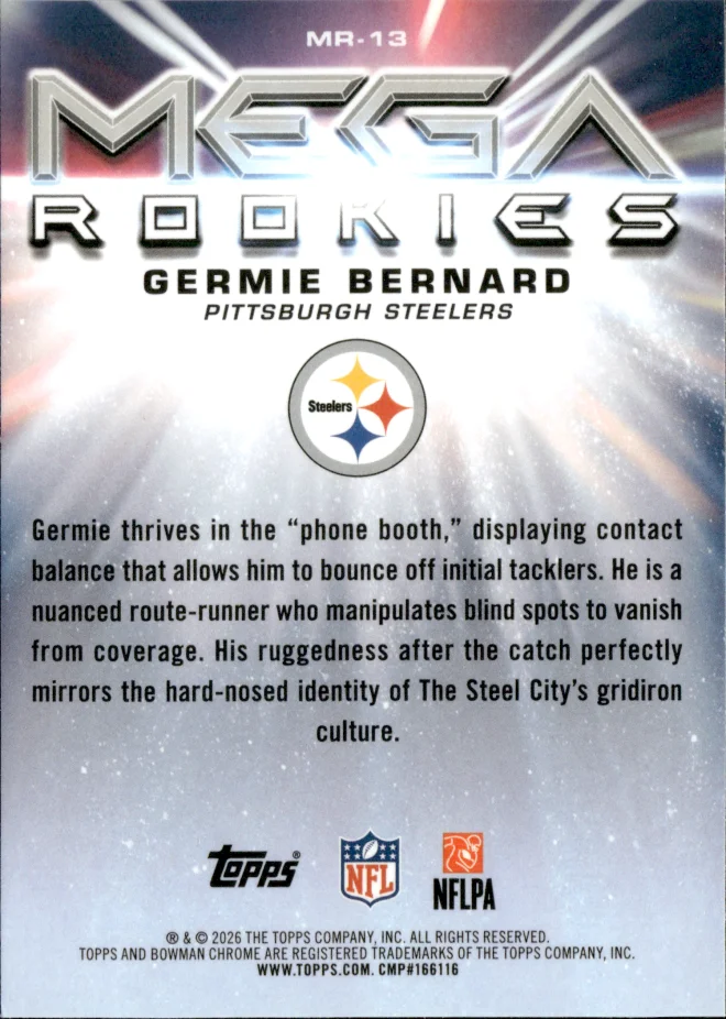Germie Bernard card back
