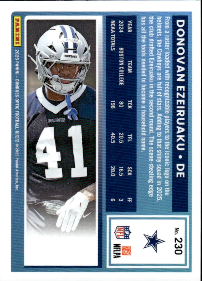 Card 3 card back