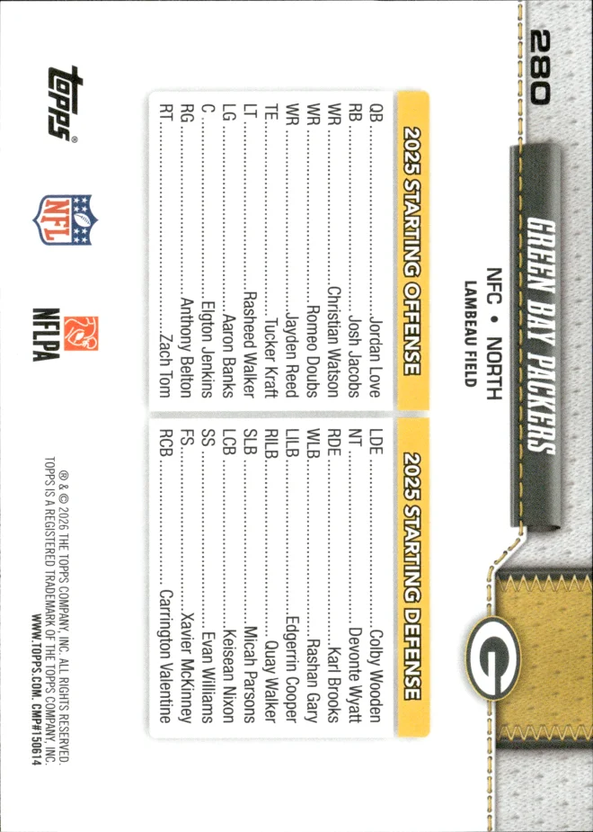 Card 4 card back