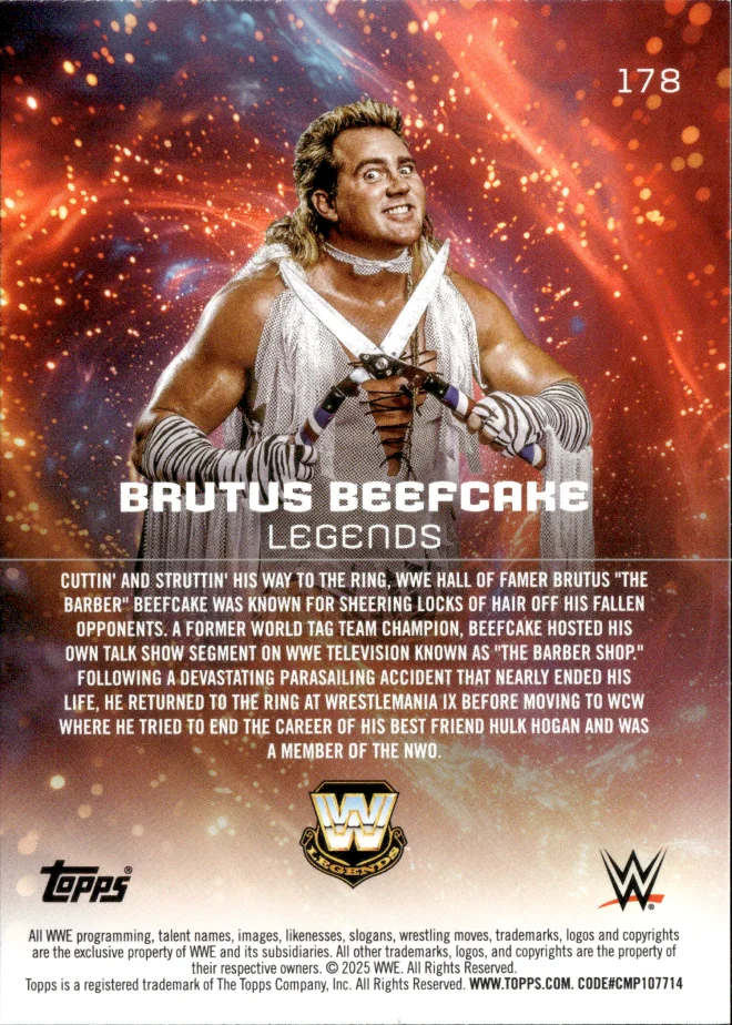 Brutus Beefcake card back