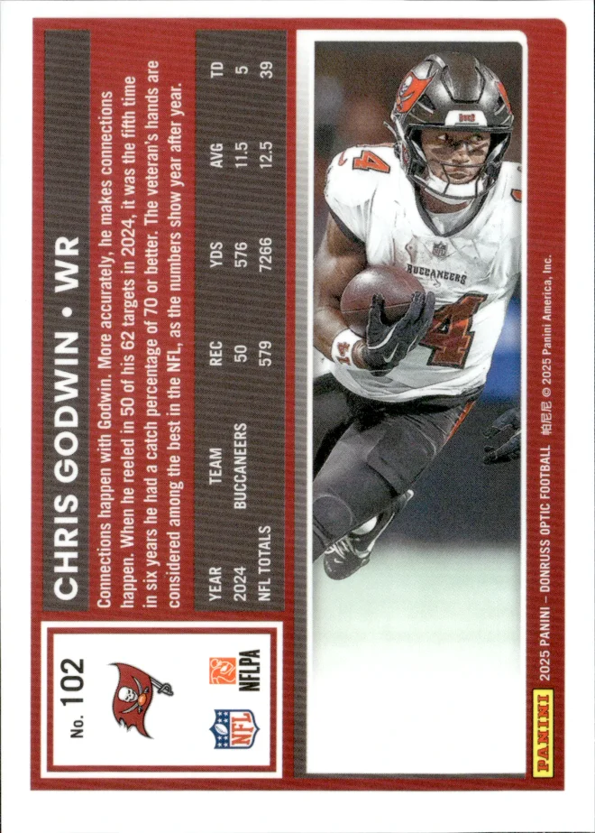 Chris Godwin card back