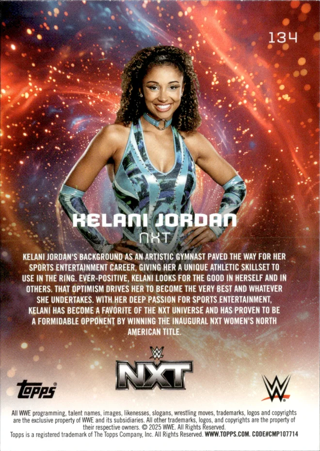 Kelani Jordan card back