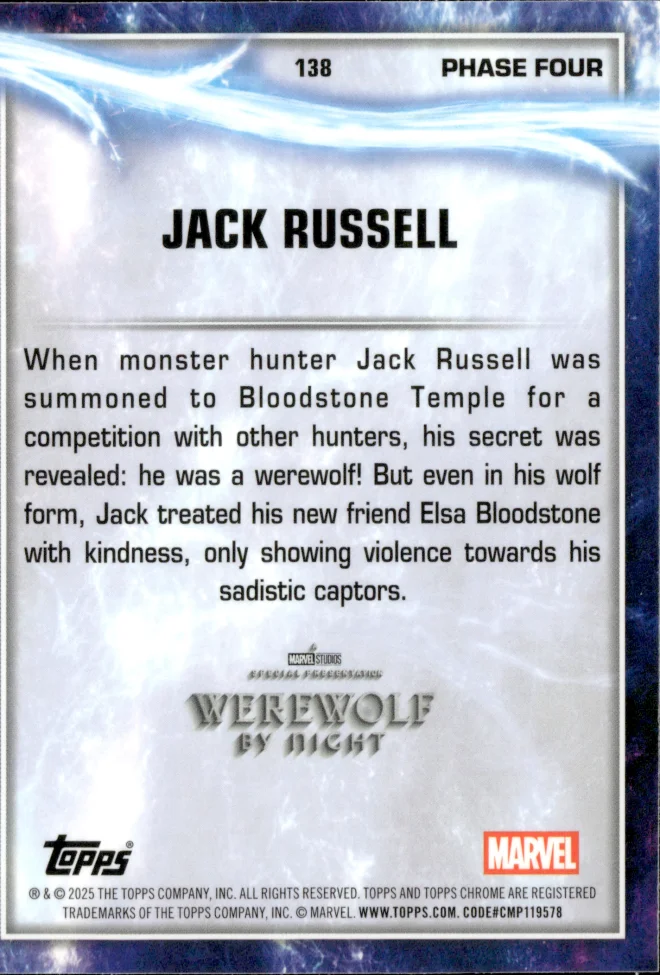 Jack Russell card back