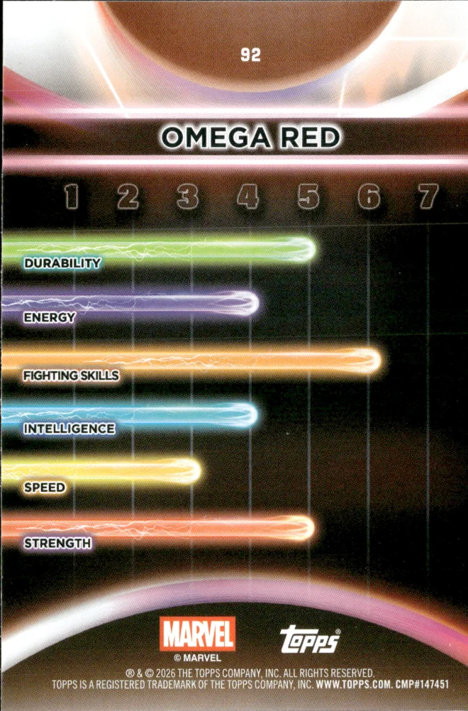 Omega Red card back