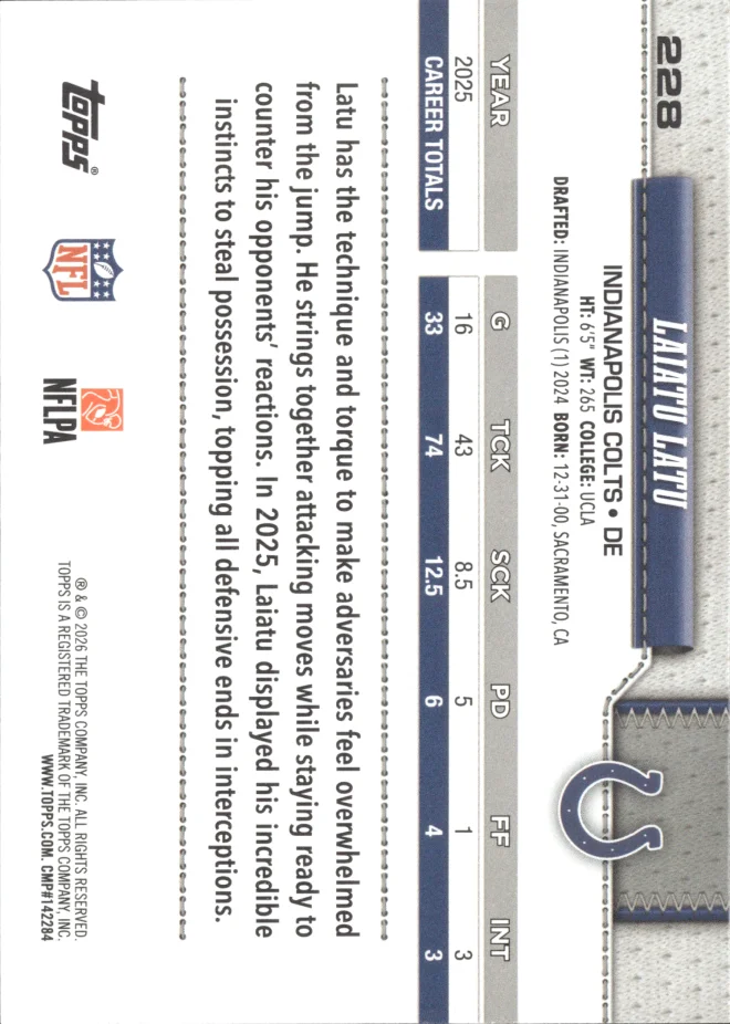 Laiatu Latu card back