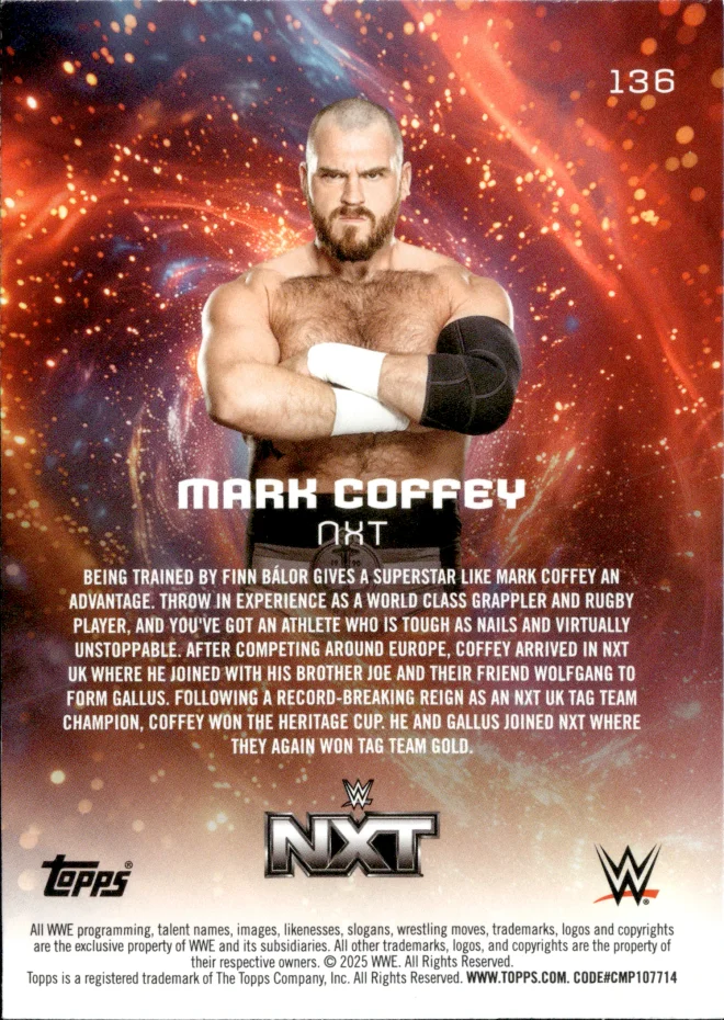 Mark Coffey card back