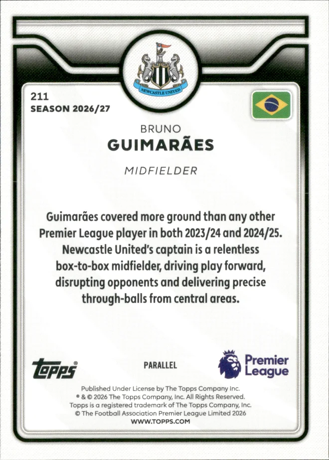 Bruno Guimarães card back