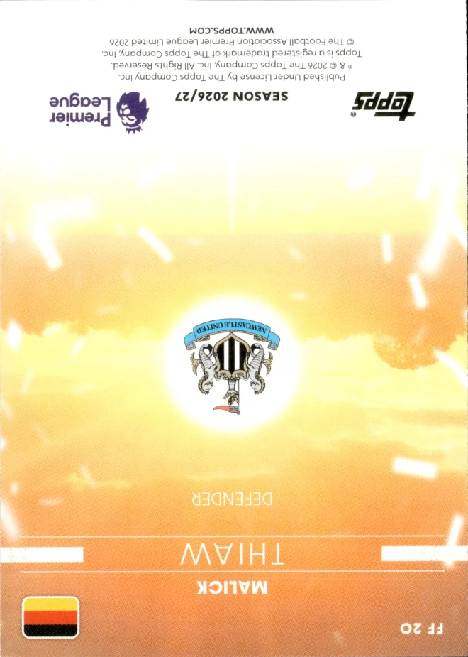 Malick Thiaw card back