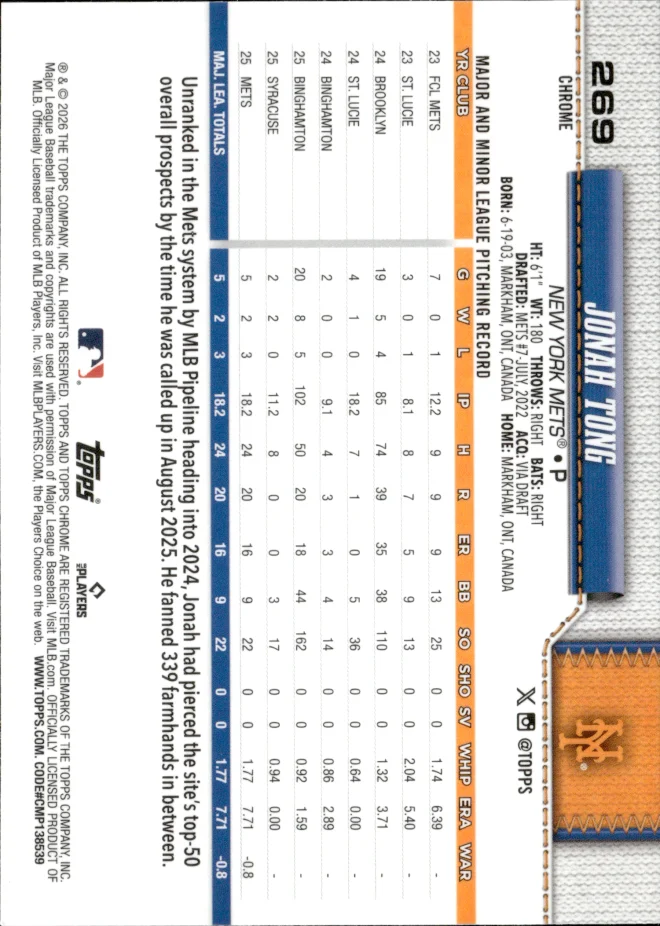 Jonah Tong card back