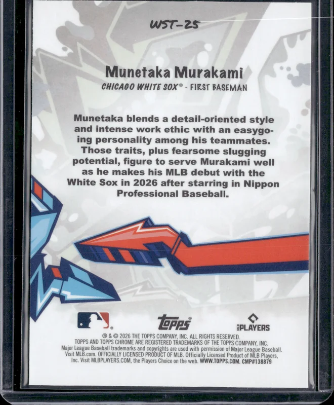 Munetaka Murakami card back
