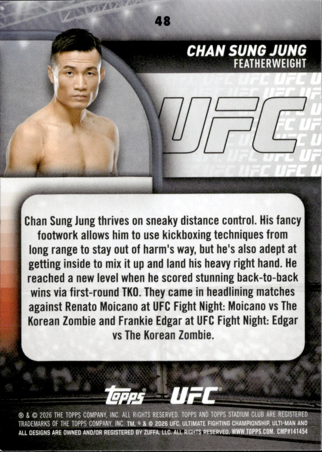 Chan Sung Jung card back