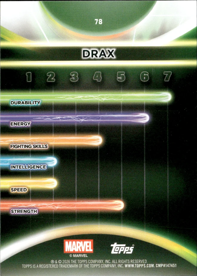 Drax card back