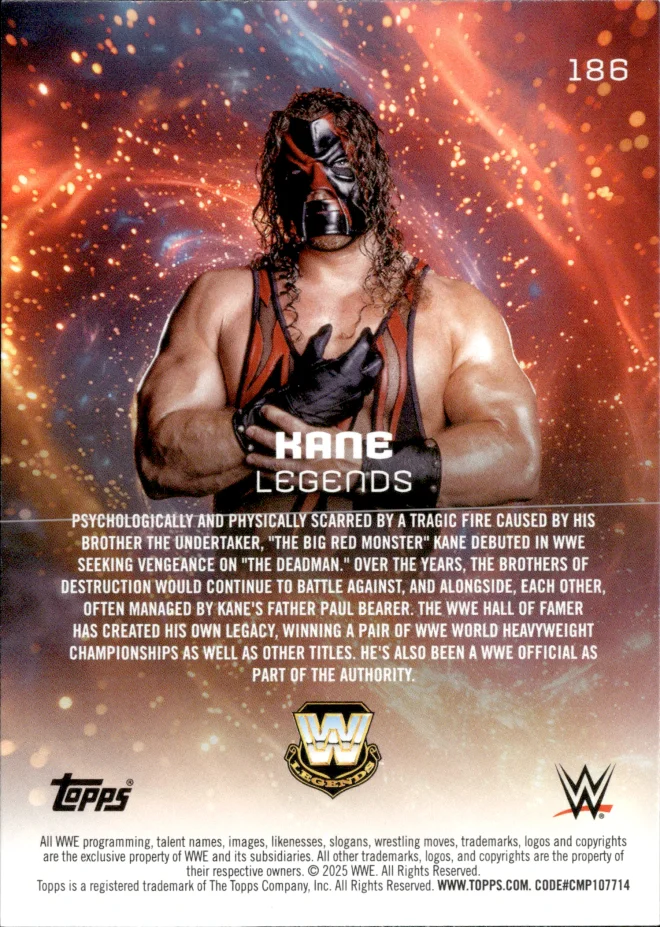 Kane card back