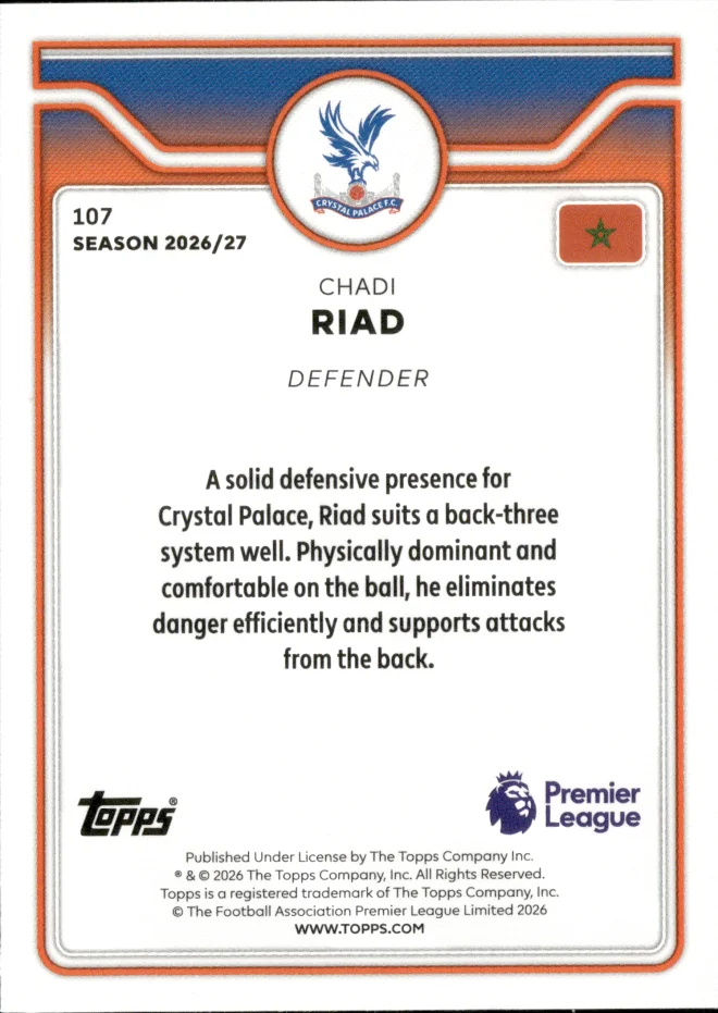 Chadi Riad card back