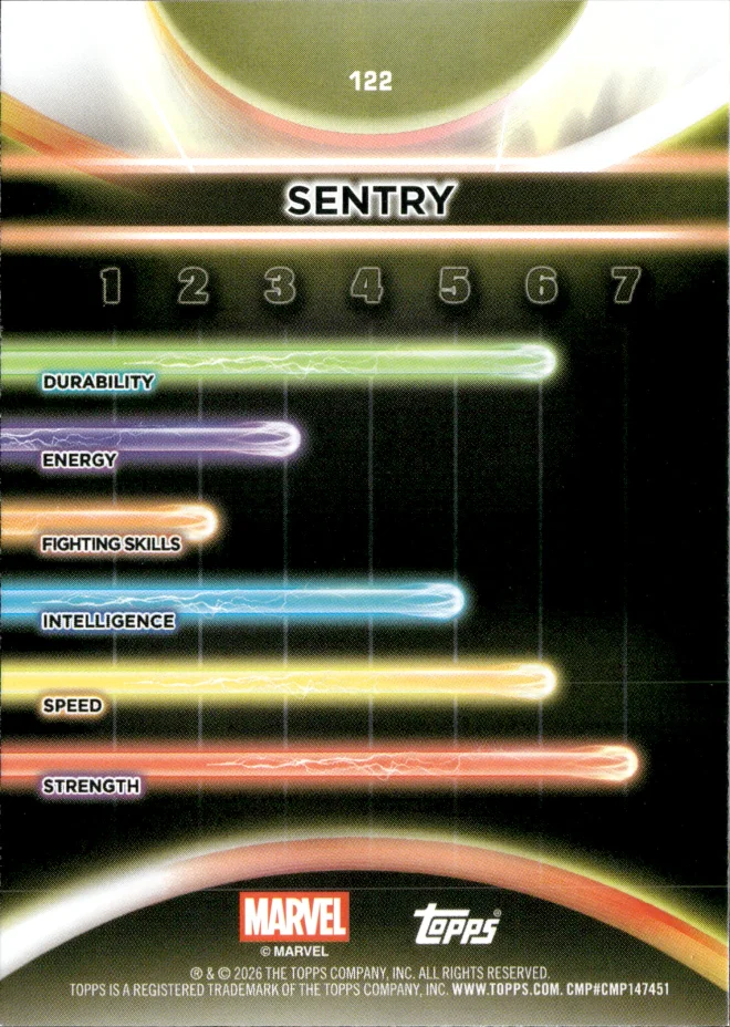 Sentry card back