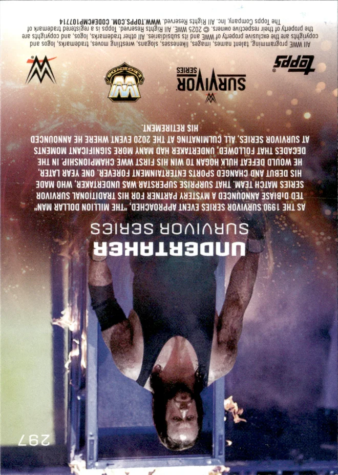 Undertaker card back