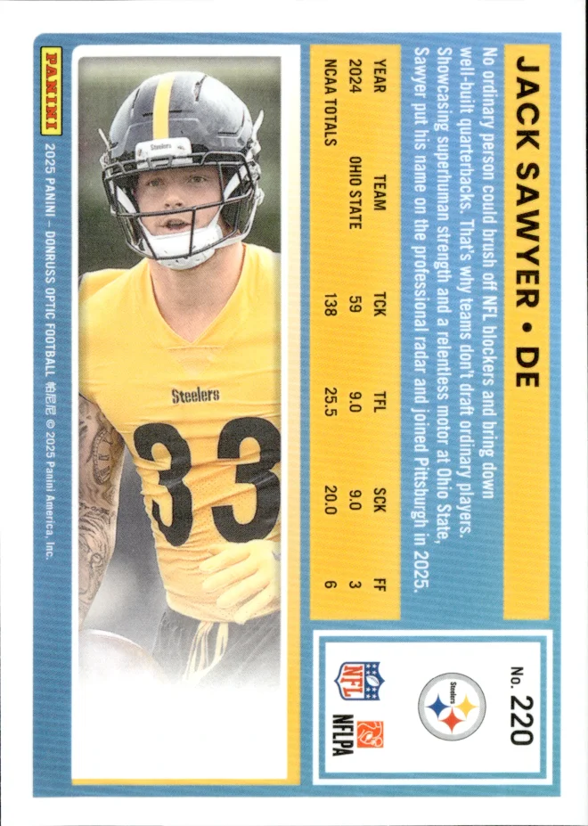 Jack Sawyer card back