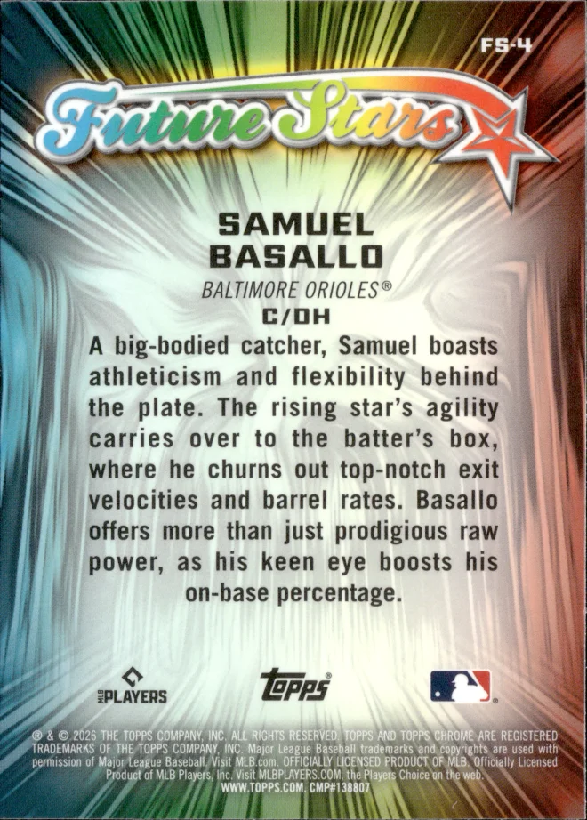 Samuel Basallo card back