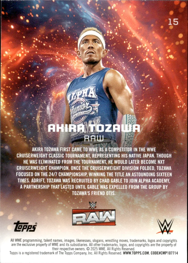 Akira Tozawa card back