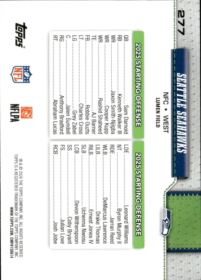 Card 7 card back