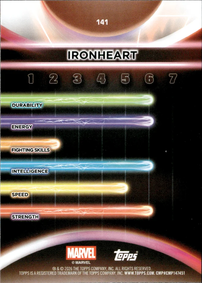 Ironheart card back