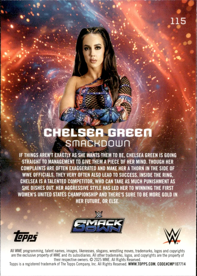Chelsea Green card back