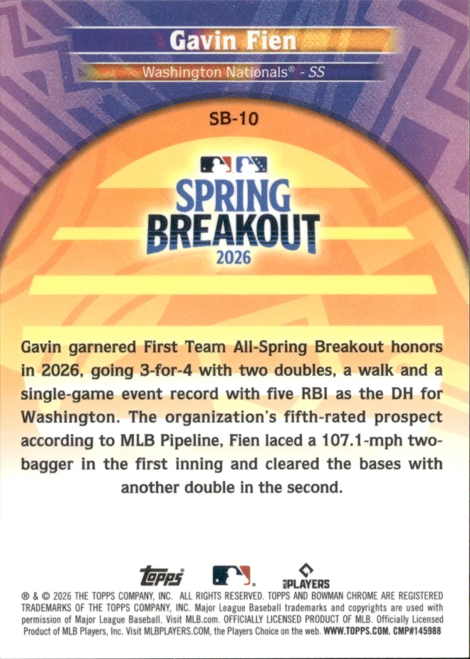 Gavin Fien card back